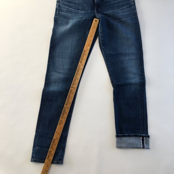 Citizen of Humanity Mandy High Rise Retro Slim Selvedge Jeans 27 - Picture 11 of 11